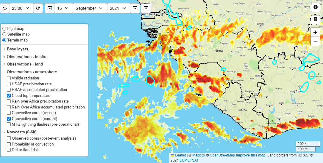 Screenshot at 2022-09-15 of the Welcome to the Hydrology in Sub-Saharan Africa Portal